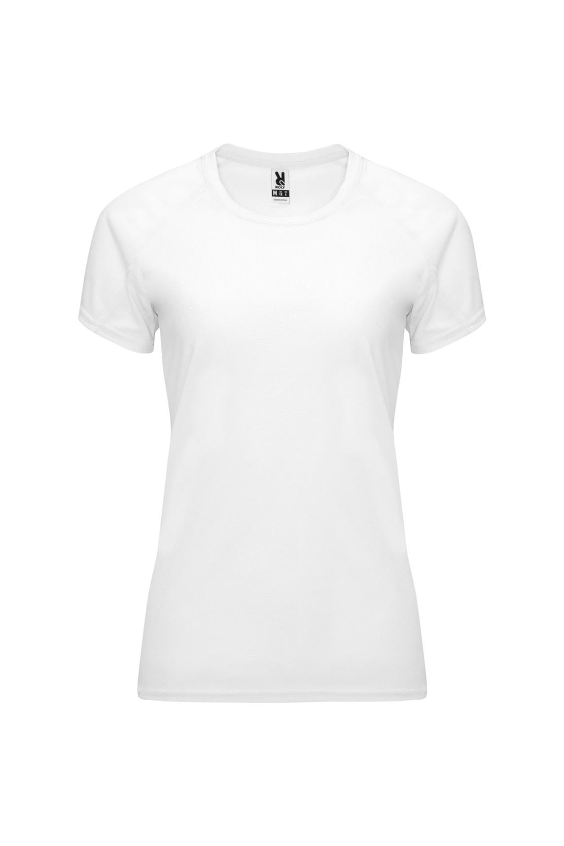 Naisten Bahrain Tekninen T-Paita Valkoinen