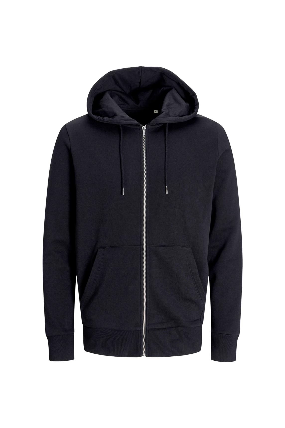 Jack & Jones Basic vetoketjuhuppari Musta