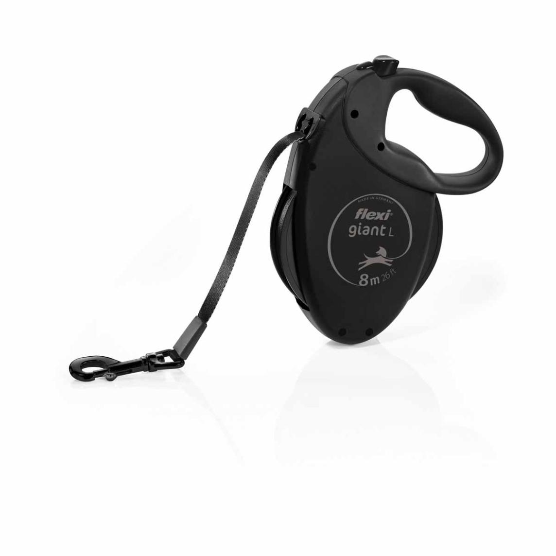 Flexi Giant L Black Edition 8m talutinhihna