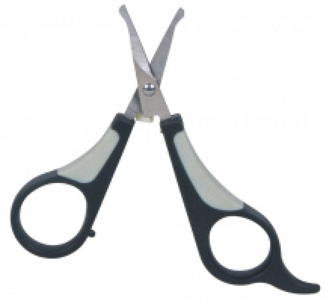 Tassu- ja kasvo sakset pyöreäkärkiset