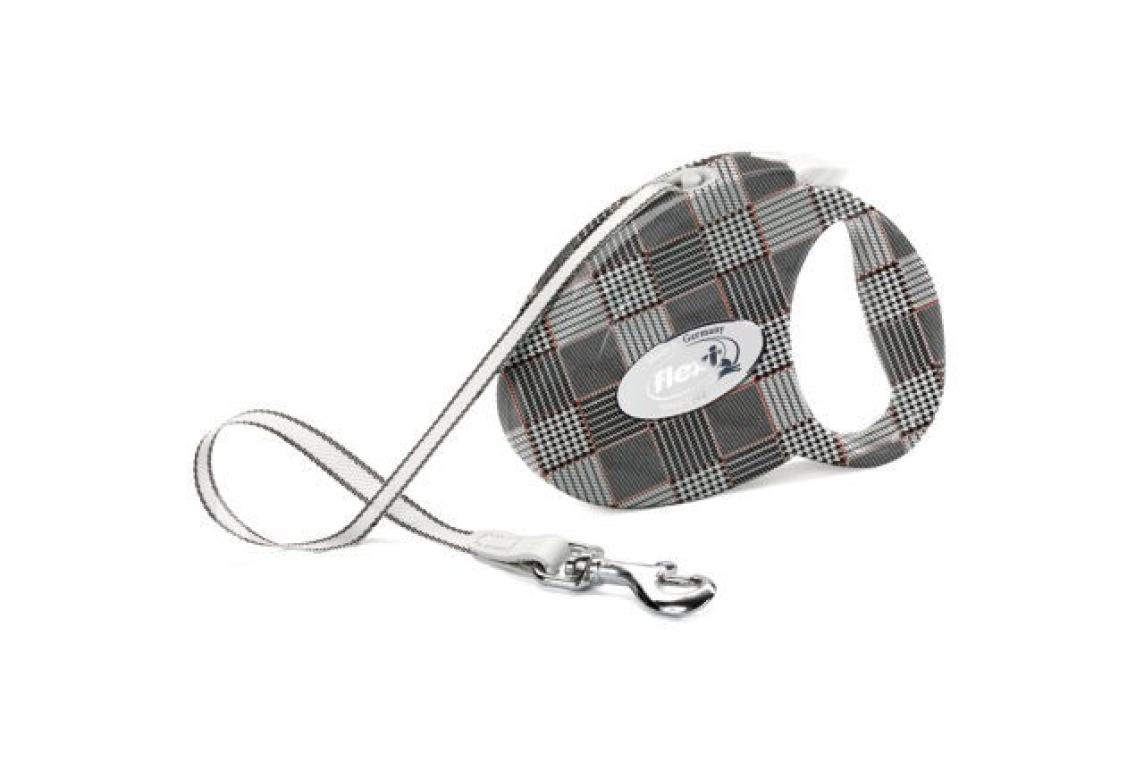 Flexi-talutin Fashion S Glencheck (12Kg)