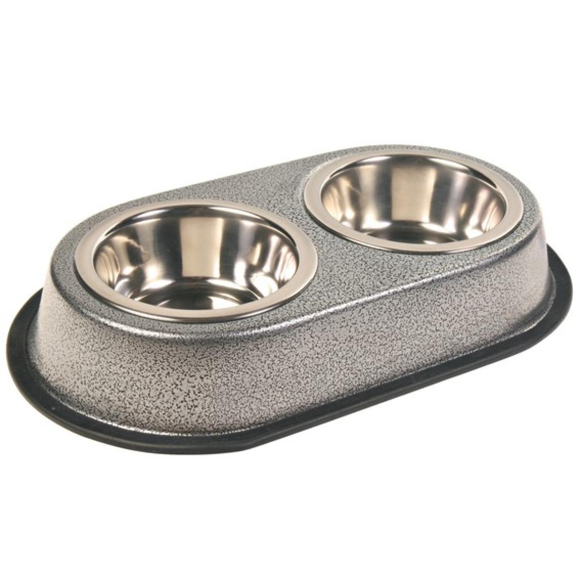 Ruokabaari  metallinen 2- kipolla