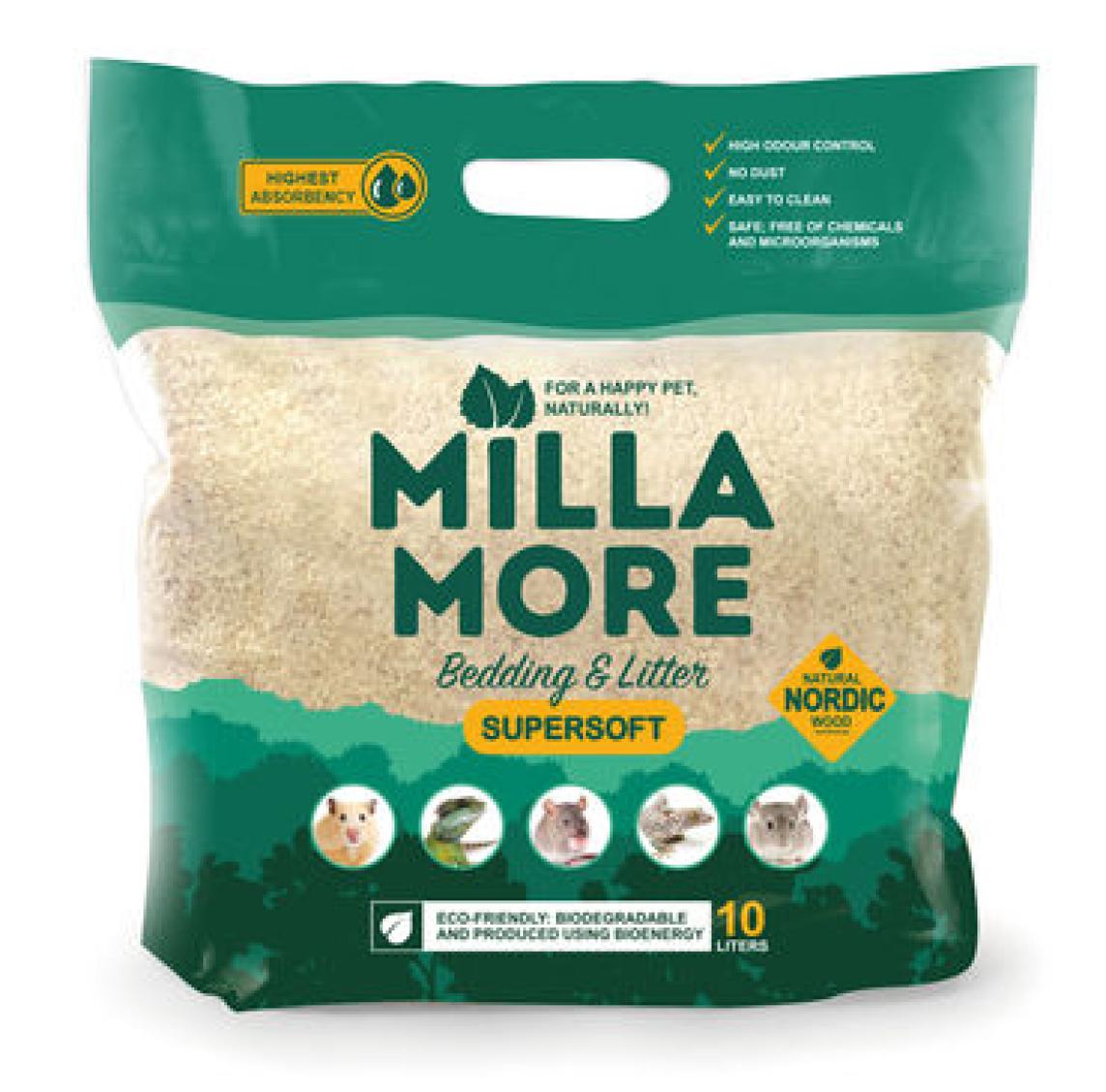 Millamore Supersoft-kuivike 10l