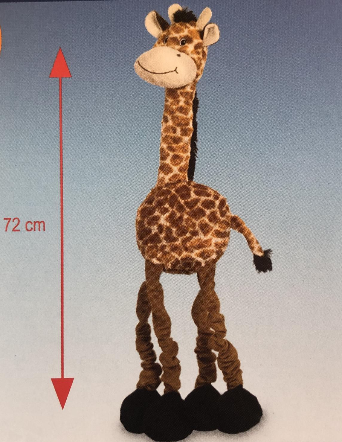 Iso kirahvi pehmolelu