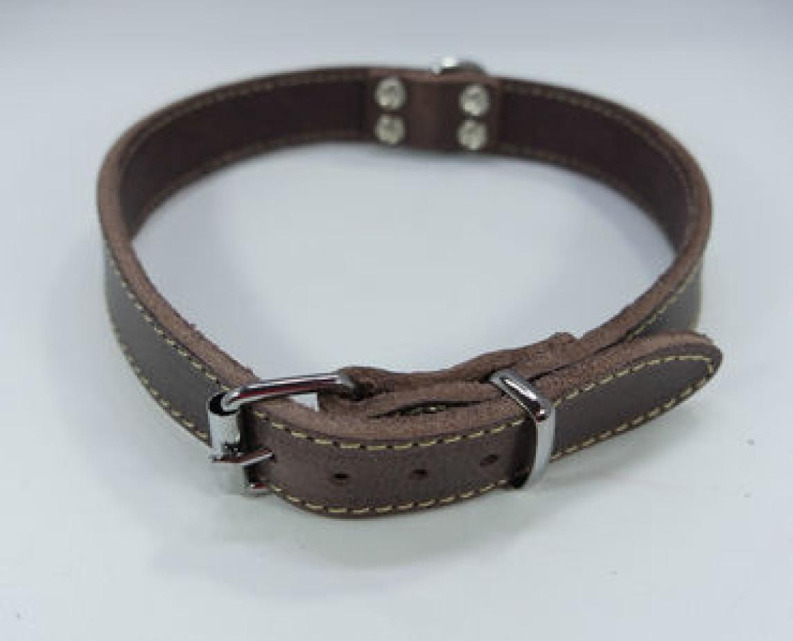 Vahattu nahkapanta, ruskea 20mmx50cm