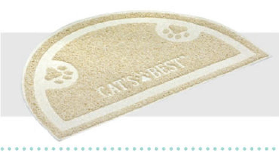 Leveä kissan vessan edusmatto