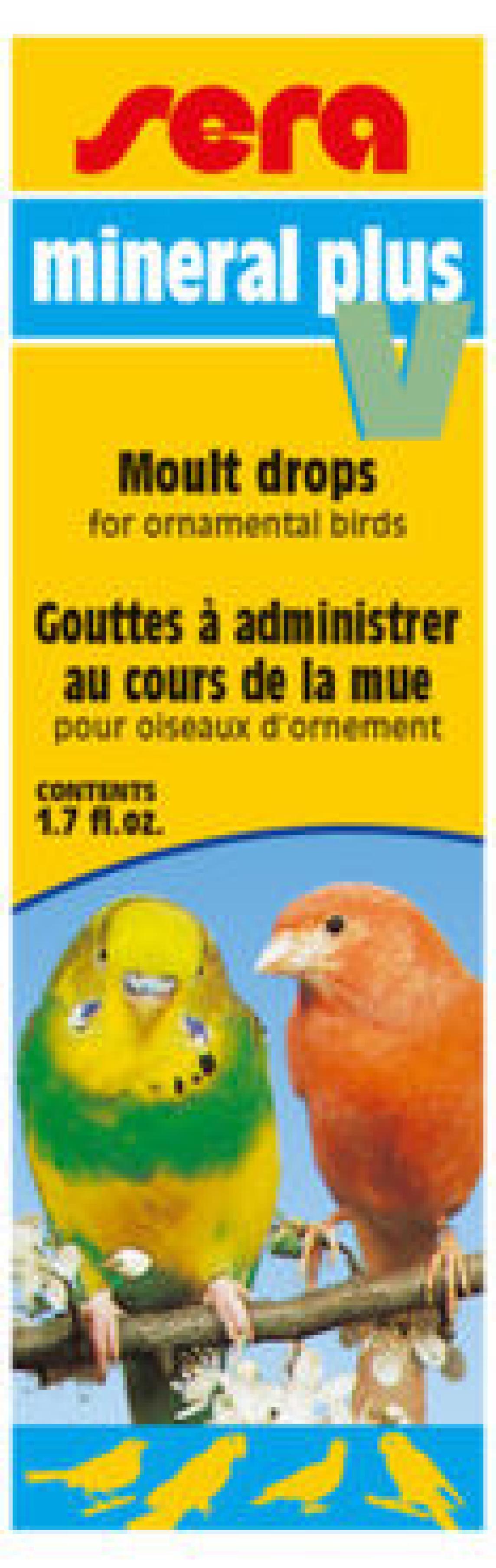 Sera Mineral plus V linnuille 50 ml