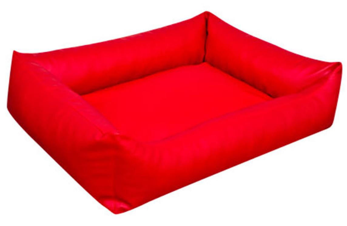 Koiranpeti nahkainen Snuggle (punainen)