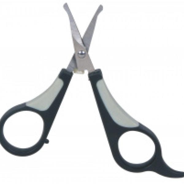 Tassu- ja kasvo sakset pyöreäkärkiset