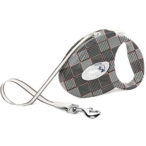 Flexi-talutin Fashion S Glencheck (12Kg)