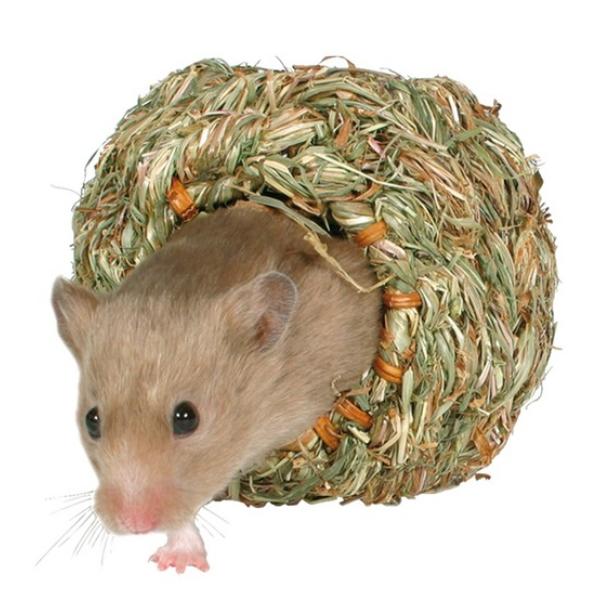 Heinäpesä hiirille ja hamstereille