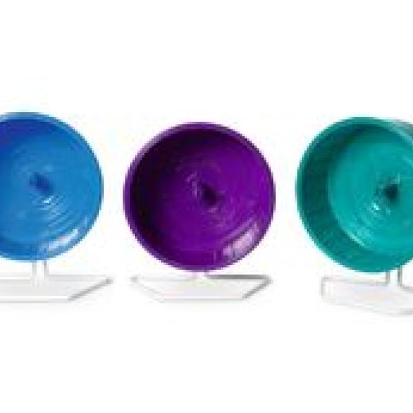 KF84420 Willy hiljainen juoksupyörä PIENI 13cm. 3 väriä.