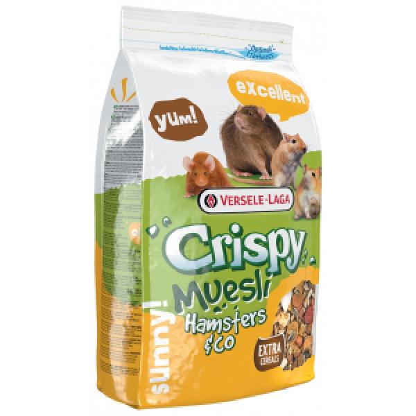 Versele-Laga Crispy Muesli Hamsters & Co, Täysravinto