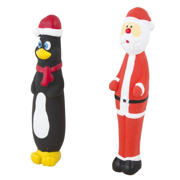 Jouluiset latex-lelut koiralle