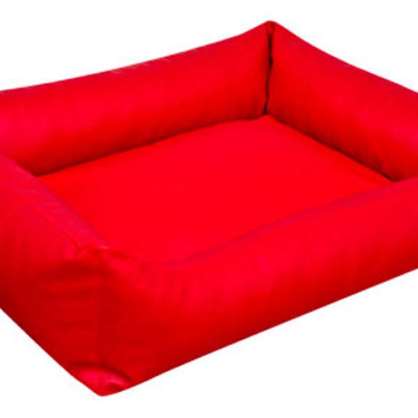 Koiranpeti nahkainen Snuggle (punainen)